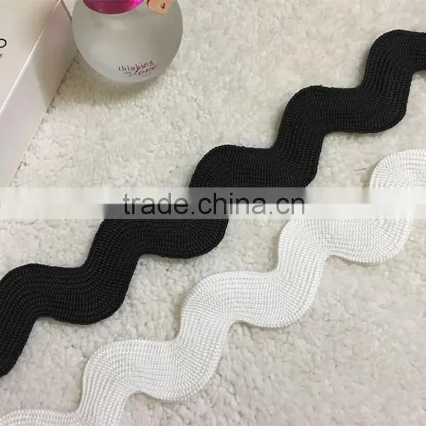 100% Polyester Popular Beautiful Ric Rac Ribbon With Good Quality photo-6