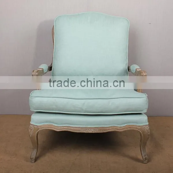 Vintage Wood Frame Armchair photo-2