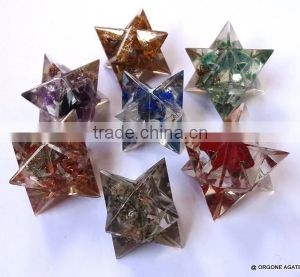 Wholesale Chakra Merkaba Sets : Orgone-Orgonite Agate photo-3