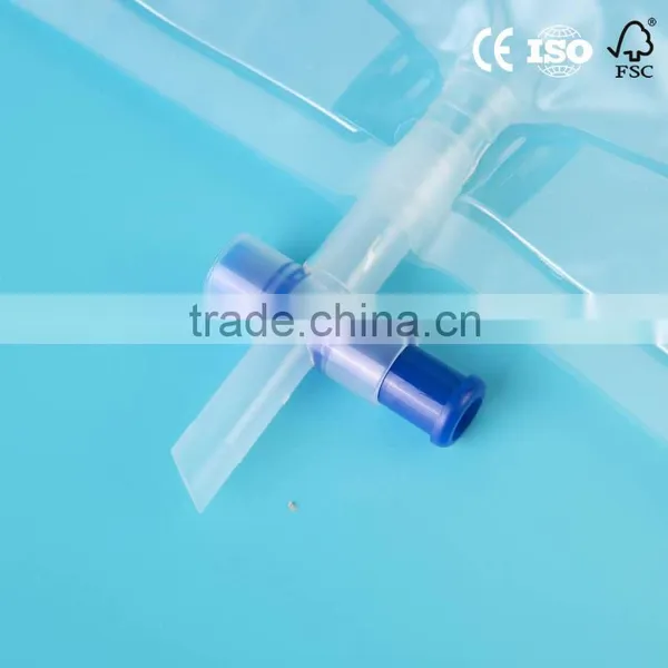 PVC Cross Valve 2000ml Urine Bag photo-4