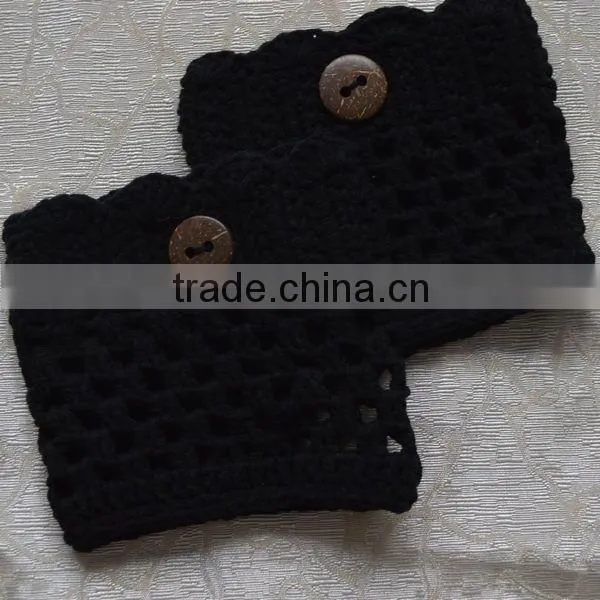 Wholesale Women Hand Knit Leg Warmers photo-2