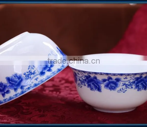 Blue and White Dinnerware 56 Piece Set photo-5