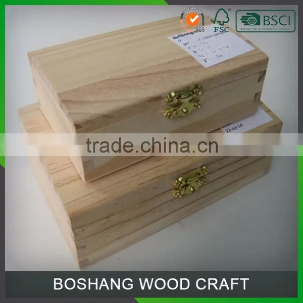 Boshang Custom Factory Wood Present Box photo-2