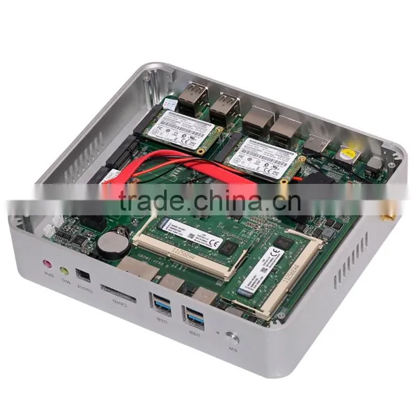 Partaker G1 Cheap Fanless Mini Pc 12v Power Supply With Intel I5 5250u Processor photo-5