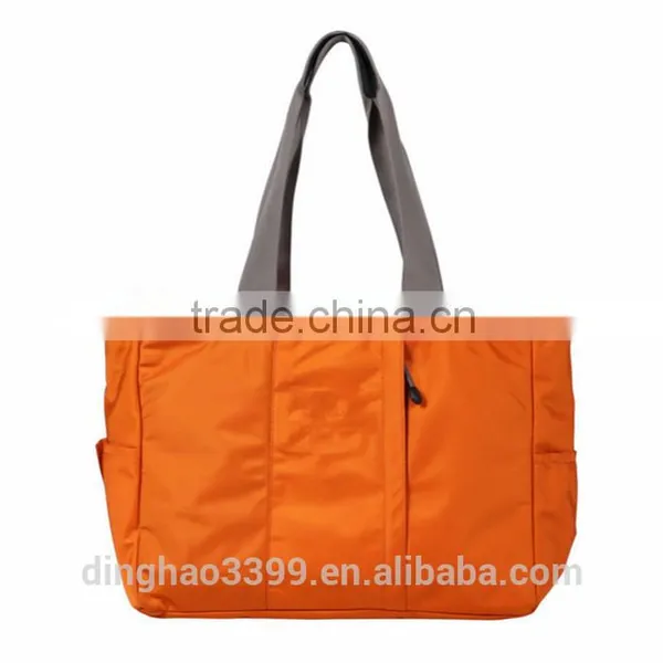 Simple design mommy bag High quality nylon diaper bag women's travel diaper bag