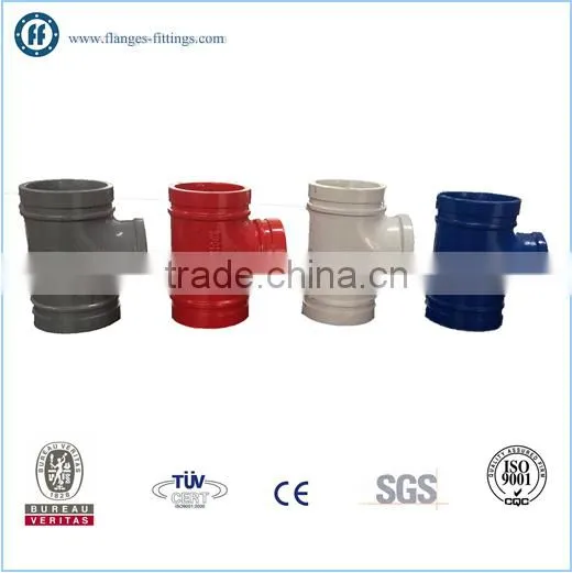 DI T Type Tee Grooved Fittings