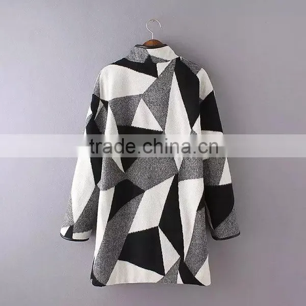 Wholesale Clothing One Button Floral Print Coat photo-2