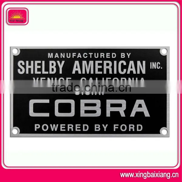 Custom Metal Label Signs,thin Machine Metal Label photo-6