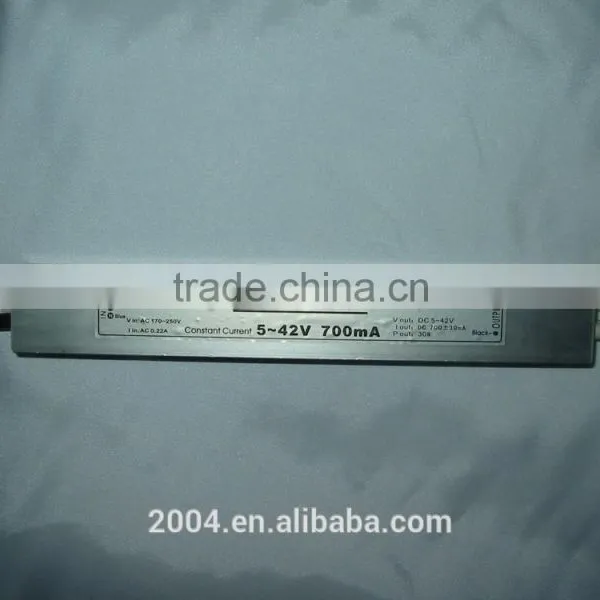 Long Working Life Small Size With PF 30W ac dc Power Supply/700ma Led Transformer for Led Display photo-3