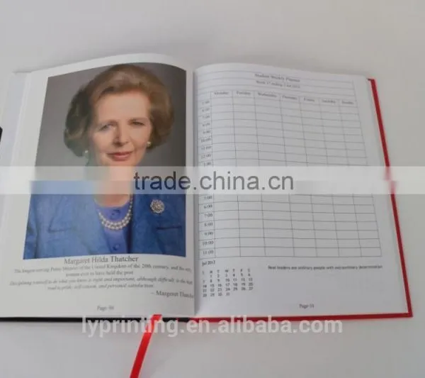High Quality Hardcover Notebook, Diary Book Printing photo-4