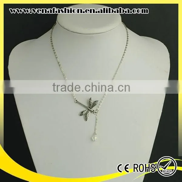 Thin Butterfly Shaped Cheap Necklaces, Butterfly Chains Necklace photo-2