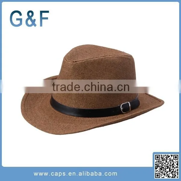 Fashion Customized Cowboy Straw Hat photo-3