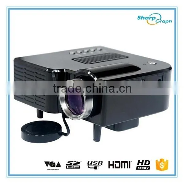 2015 UNIC Mini Game HDMI LED Smart Idea Projector UC28+ Pico Portable Home Cinema Projectors photo-2