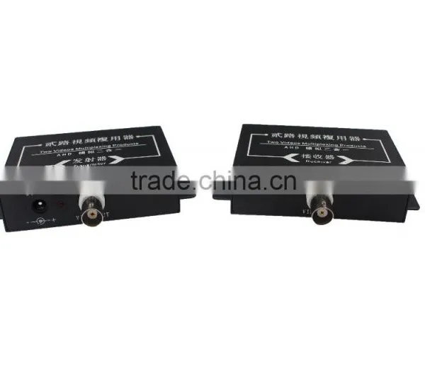 2015 New Product 2CH Video Multiplexing Products 1cable Transfer 2 ch Video Signal AHD Video and Audio Transmission photo-3