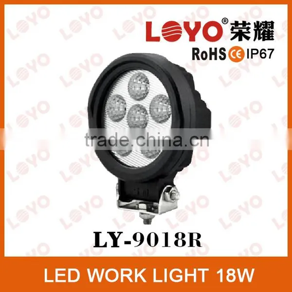 Hotsale 4.5 Inch IP67 10-30V LED Work Light, 18w Led Work Light 18w
