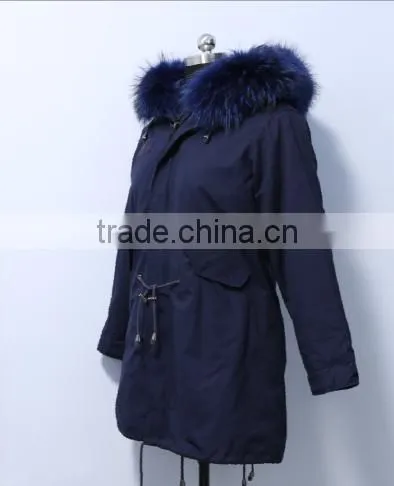 2016 New Hot Selling Parka Jacket With Real Fox Fur Collar photo-5