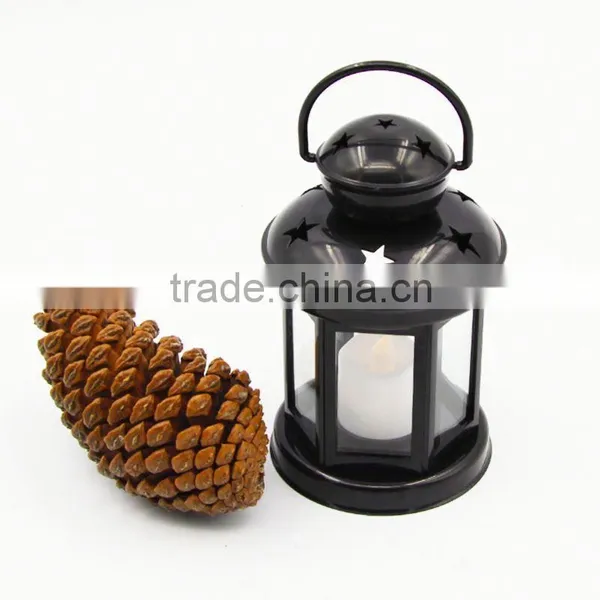 Promotion Poppas BS10 Classic ABS Plastic Cheap Colorful Hanging Candle Hurricane Lantern photo-2
