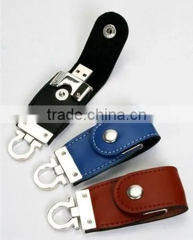 Topper Leather Polished Usb Leather Flash Driver 2gb photo-2