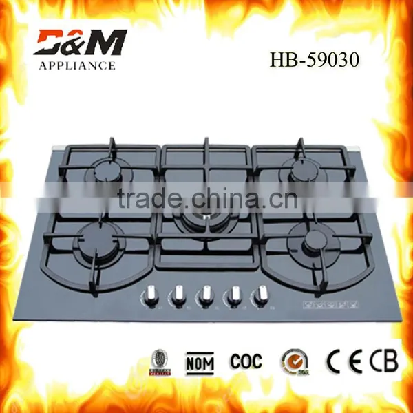 SS Top Nice Designed Gas Stove Hob With 5burners photo-5