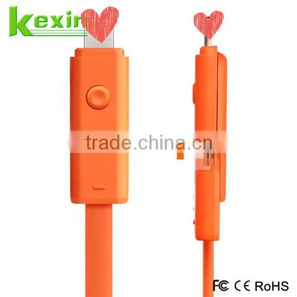 360 Degree Rotating Micro USB Charger Cable 2 in 1 Micro USB Data Cable for Android & Iphone photo-2