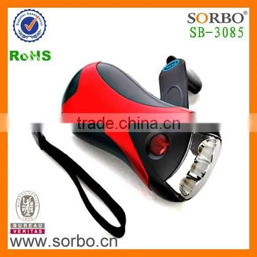 Torch Flashlight With USB Charger