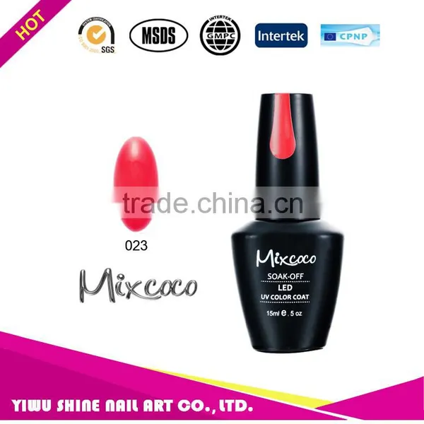 2016 Mixcoco Brand uv Gel Nail Polish With High Quality for Professional Salon Nail Beauty photo-4