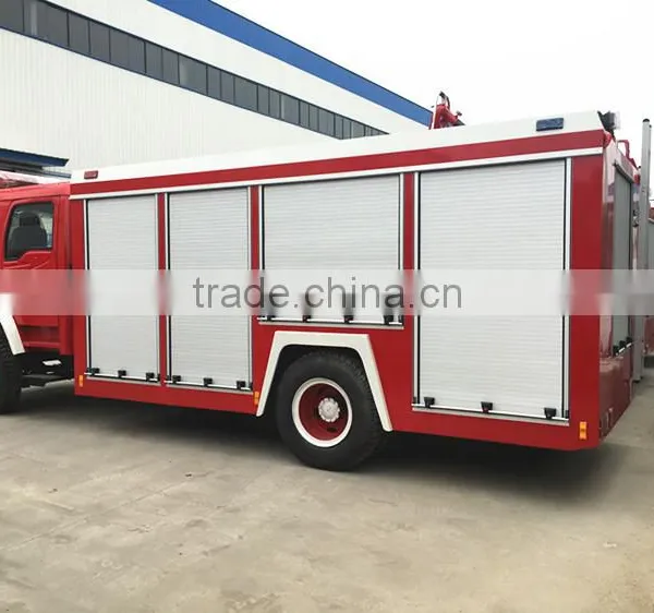 High Quality for Export 8000L Water Tank Fire Fighting Truck photo-2