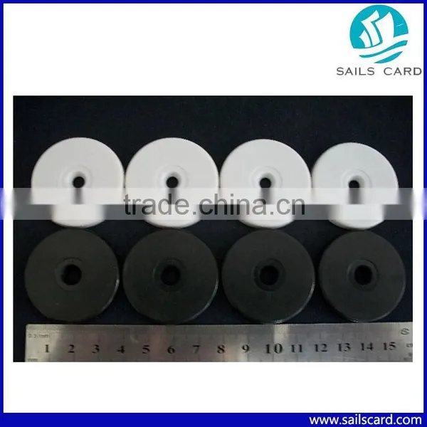 13.56MHz Dia 25mm RFID Patrol Tag For Access Control System photo-3
