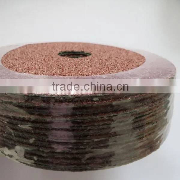 4"4.5"5" 6" 7" Aluminium Oxide Fiber Sanding Disc for Ship Boat & Metal photo-2