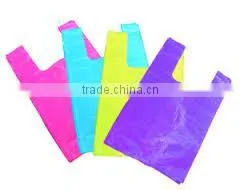 Plastic T-shirt Bags, T-shirt Shopping Bag