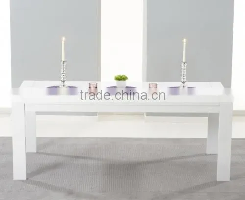 DT-4044 Extending MDF With High Gloss Dining Table photo-3