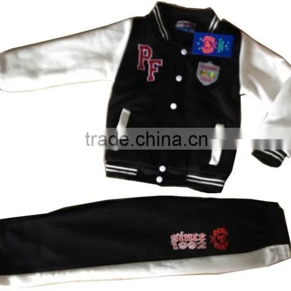 Apparel Stocks Boys Fleece Suits Boys Jacket Boy Suit