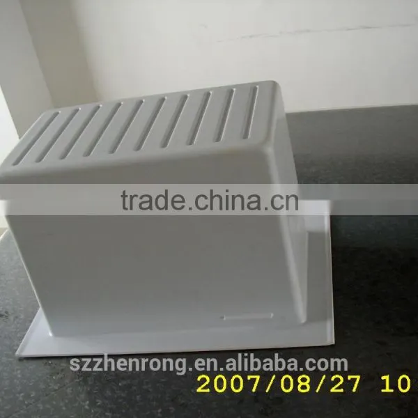 Custom Vacuum Forming Plastic Refrigerator Door Shelf Liner photo-2
