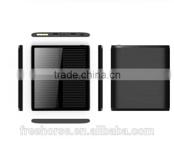 OEM Factory China Mobile Solar Charger External Battery for All Mobile Phone 15000mah With Keychain photo-4