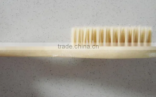 Wooden Handle Pet Body Cleaning Grooming Brush photo-5