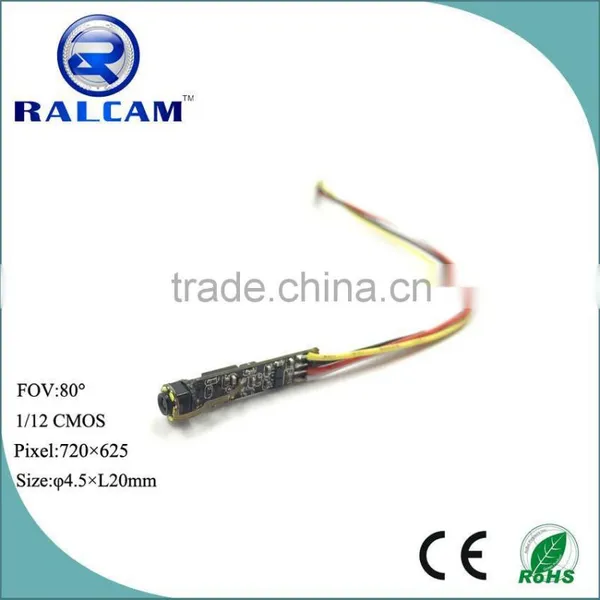 NTSC/PAL Video Output 1/12" CMOS Sensor 4.5mm Camera Module photo-3