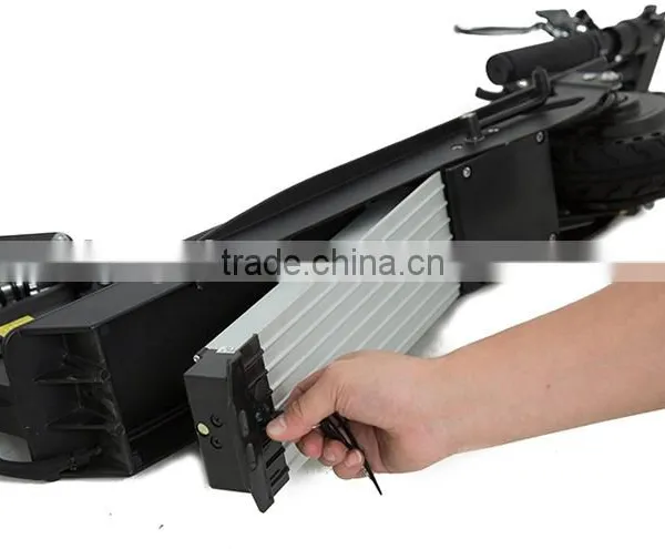 250W E- Scooter With Brushless Motor ,36V Samsung Lithium Battery ,CE And EMC Approvaled ,Folding photo-4