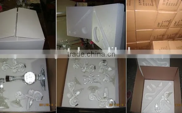 Years Crystal Taper Glass Candle Holder 7 Inch Height photo-5