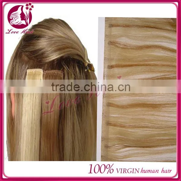Cheap Virgin Brazilian Human Hair Tape Hair Extension photo-6