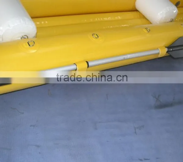 Air Floor Foldable Pvc Inflatable Boat With Deep V Inflatable Keel photo-6