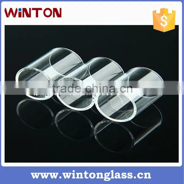 Factory Price Clear Cutting Short Tube With Polishing End Quartz Tube photo-3
