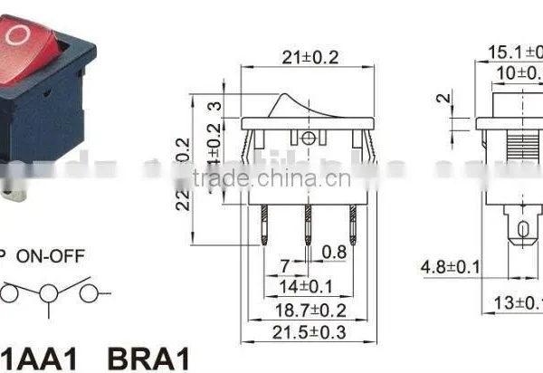 Chzjcz/rocker Switch,rocker Switch for Electrical Products With Certificate, photo-6