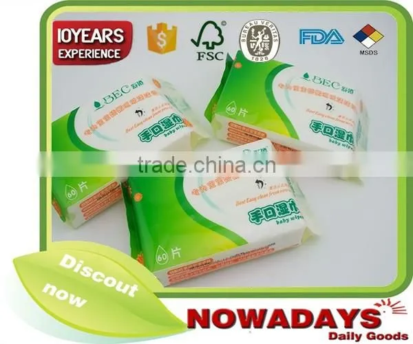 Hotsell Baby Product Alcohol Free Baby Cleaning Wet Tissue photo-2