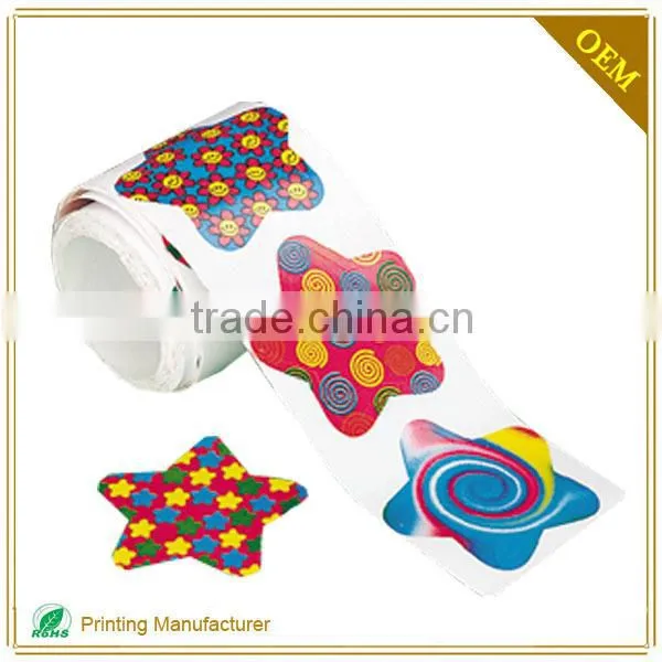 Custom Self Adhesive Sticker Paper Printing Roll Label Made In China photo-4
