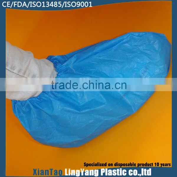 PE/CPE Plastic Rain Waterproof Indoor Overshoes photo-4