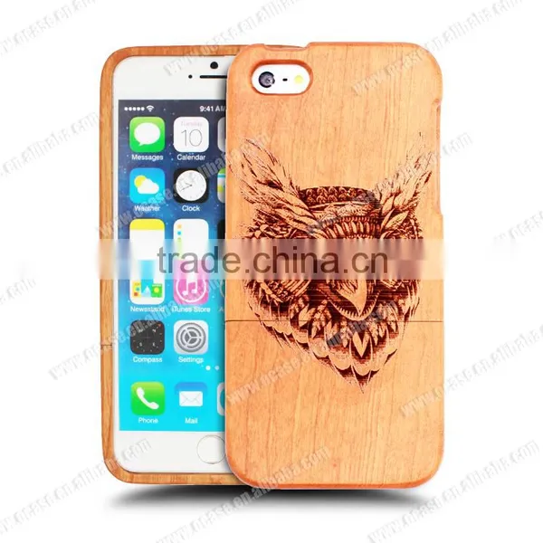 Wood Bamboo Phone Case For Iphone 5 Cover Phone Accessory photo-2