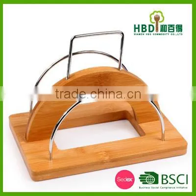 New Products Bamboo Cutting Board Stand/cutting Board Holder Rack photo-2