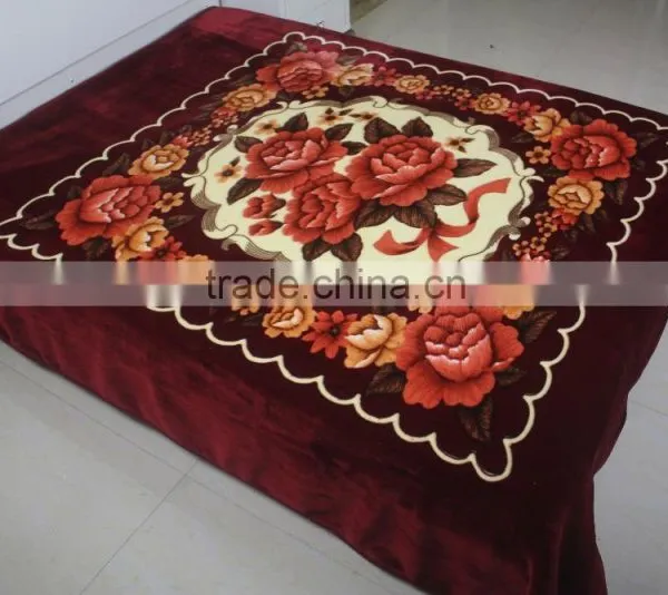 Manufactory Walmart China Home Textile Mink Blankets India Baby Toys 100 Polyester Mink Blanket photo-5