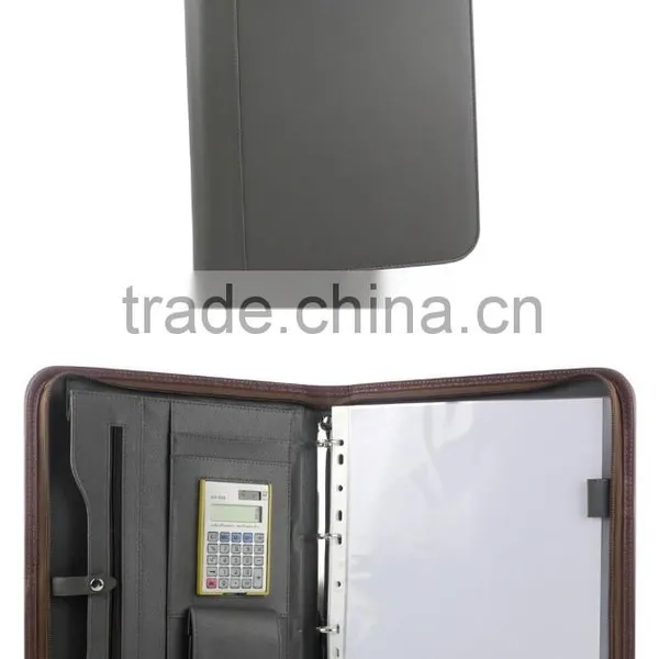 A4 Portfolio/leather Folder /organizer Professional Supplier photo-4