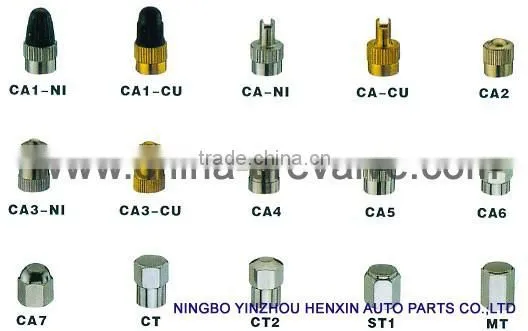 Brass Valve Caps